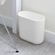 thumbnail image 3 of Papelera iDesign The Cade Collection Slim Oval White, 3 of 4