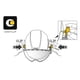 thumbnail image 2 of Protector ocular PETZL Vizir con EASYCLIP para casco Vertex y Strato, 2 of 3