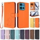 thumbnail image 3 of Funda Volteable con Diseño de Gato para Motorola MOTO G75 5G, Naranja, 3 of 6