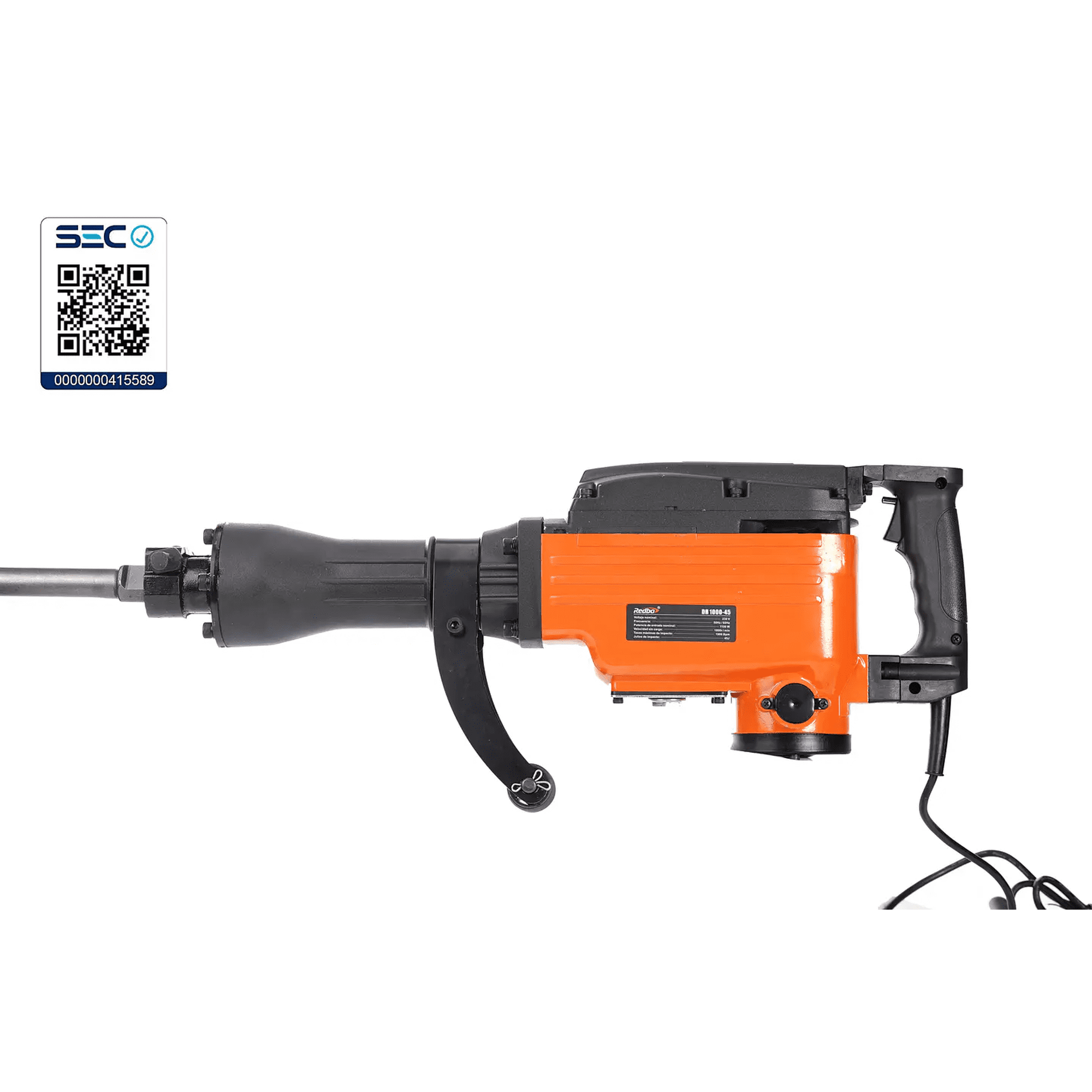 Martillo Demoledor Electrico 1100w 45j Redbo Db 1000-45