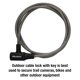 thumbnail image 2 of Bicicleta Cable Lock Master Lock 8154DPF con llave de 1,8 m de largo, 2 of 6