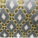 thumbnail image 5 of Almohada Velvet Majestic de Plutus Brands, azul, citrino y crema, 45 x 45 cm, 5 of 5