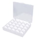 thumbnail image 3 of 25 piezas bobinas y hilo de coser con funda para hermano cantante blanco, 3 of 3