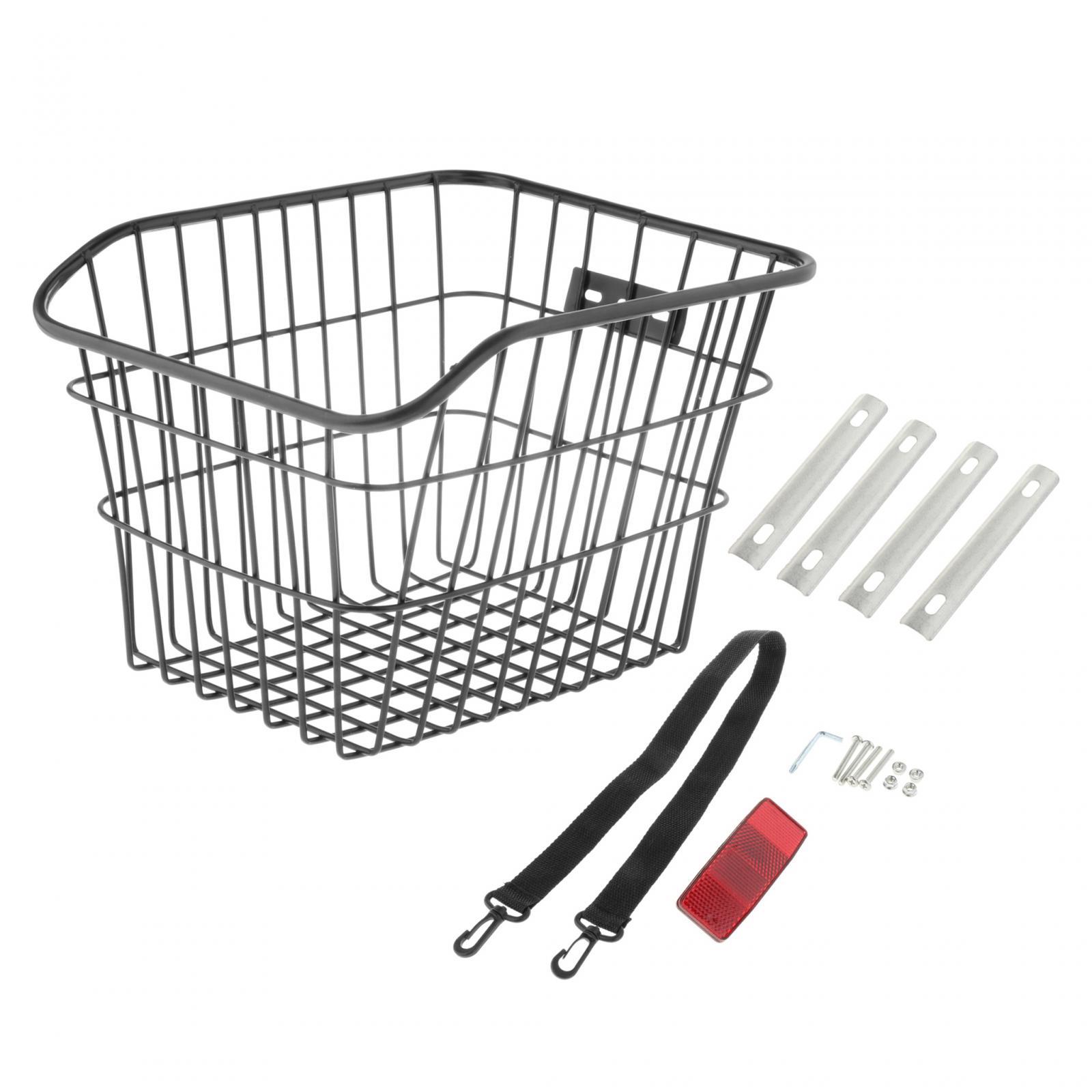 Magideal - Cesta Para Bicicleta Con Portaequipajes Trasero, Portabebés Para Mascotas, Portaequipajes Para Bicicletas, Bolsa Para Portaequipajes De Carga, Alforja Negro