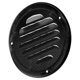 thumbnail image 2 of Funda de ventilación Soffit QWORK 4 de metal negro con malla de malla, paquete de 10, 2 of 8