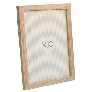 Vgo - Marco Madera Tipo Rustico 20X25 Cm