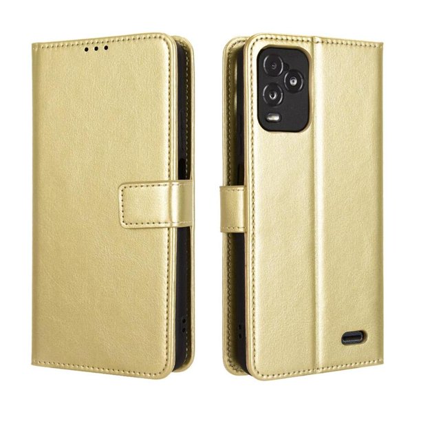 Funda tipo libro para BLU View 5 Pro, cartera todo‑en‑uno, funda multifuncional con tarjetero y correa de muñeca desmontable