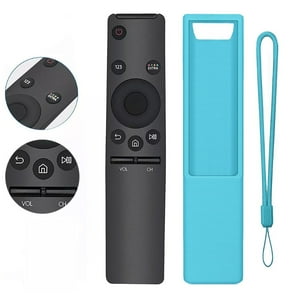Control Remoto Universal Aaronmei Azul Con Funda Protectora De Silicona Y Correa De Muñeca