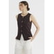 thumbnail image 2 of Polera Mujer Tipo Gillette Café Oscuro, 2 of 4