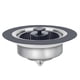 thumbnail image 1 of Kit Tapón Colador Drenaje Fregadero Cocina Acero Inoxidable, 1 of 5