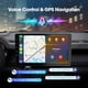 thumbnail image 3 of Estéreo de coche Haudio 9" Doble Din con CarPlay y Android Auto inalámbricos, 3 of 7
