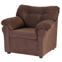 Muebles Altiro - Sofá Mateo 1 Cuerpo - Tela Felpa Chocolate