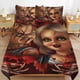 thumbnail image 1 of Bride of Chucky Duvet Cover Set 3 Piece Bedding Set Double Sided Printing Decorative Comforter Cover Set, 1 of 5