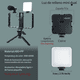 thumbnail image 3 of Kit Vlogging Video Ay-49x Micrófono Luz Led Trípode Control, 3 of 8