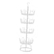 thumbnail image 2 of Árbol de zapato giratorio de 4 niveles, árbol de zapato, estante de secado de zapatos, organizador de zapatos redondos, estante de zapato giratorio, p Blanco, 2 of 5