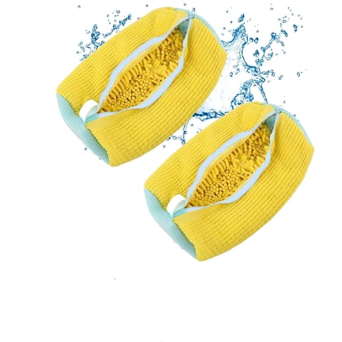 Xusx111 - 2 Paquetes Bolsa De Lavadora De Zapatos Bolsa De Lavado De Zapatos Bolsas De Lavandería De Malla De Zapatos Bolsas De Zapatos Para Viajes Bolsa De Limpieza De Zapatos Reutilizable Para Todos