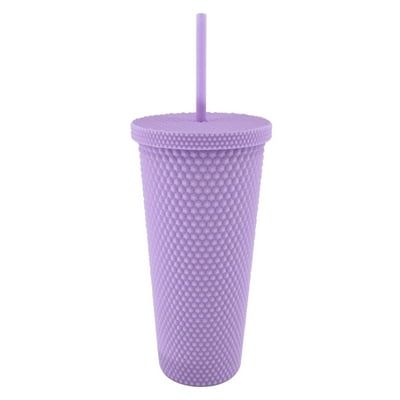 Vaso Tumbler 650Ml Plástico Morado Haus