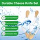 thumbnail image 2 of Cuchillos para queso ProudMoore 10 piezas acero inoxidable con mango de madera, 2 of 7