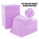 thumbnail image 4 of Toallitas MOONQUEEN Ultra Soft Premium de 30 x 30 cm, 24 unidades, color morado, 4 of 7