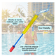 thumbnail image 5 of Pack 6 Unidades Pistola Lanza Agua Espuma Verano Piscina 30 Cm, 5 of 8