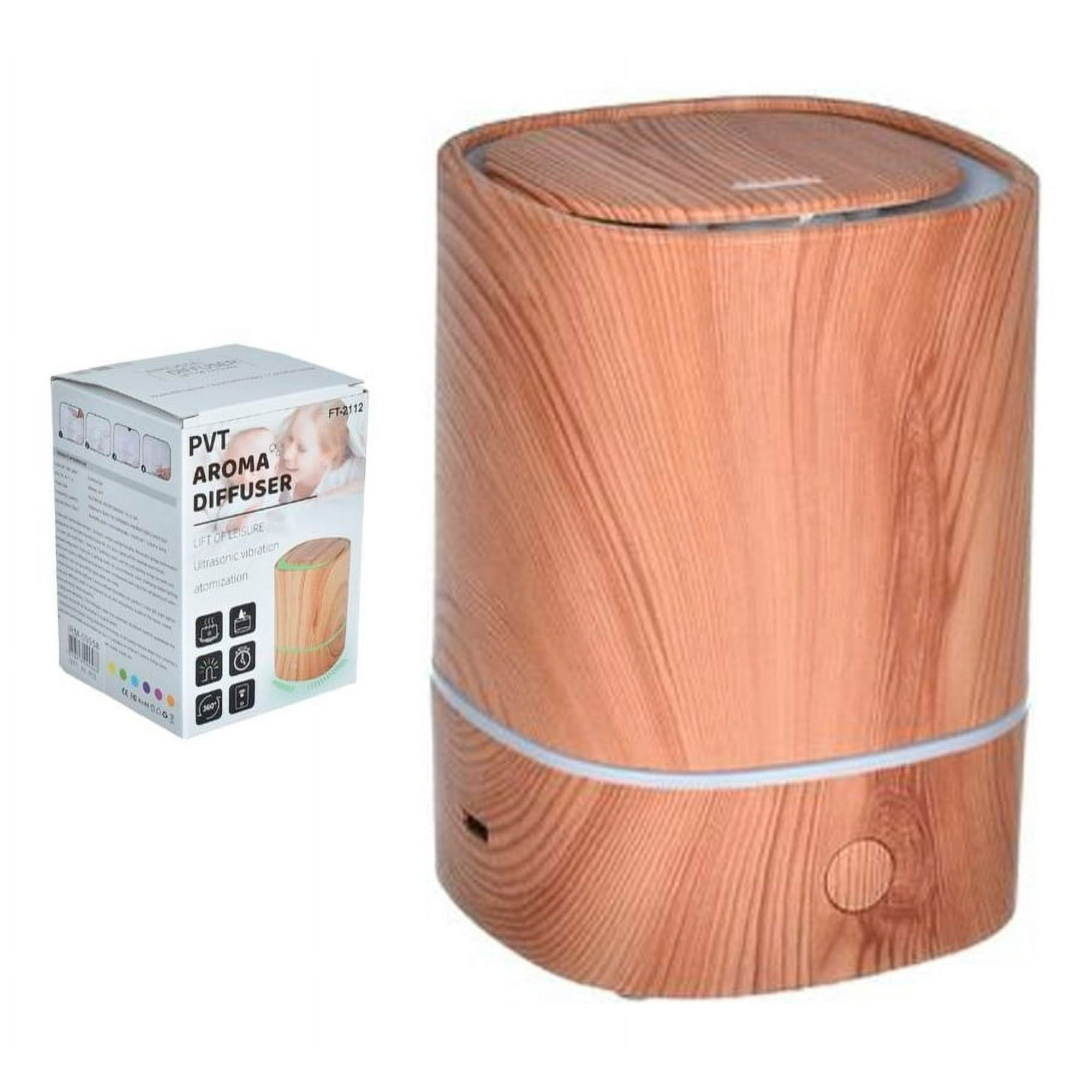 Disparo - Humidificador De Aromas Disufor Aromas Diseño Madera