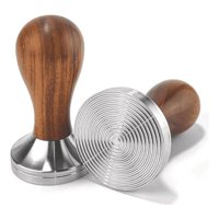 Genérico - Tamper Acero Y Madera Para Cafetera Espresso 5.2 Mm Barista Cafe