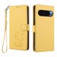 thumbnail image 1 of Funda de Gato tipo Libro para Google Pixel 9 Pro XL 5G, Amarillo, 1 of 6