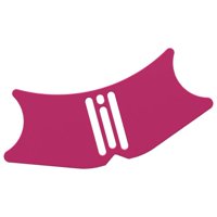 Magideal - -Plantilla Delineadora De Ojos, Plantilla Multiusos Para Contorno De Nariz, Ligera, Suave Y Lisa, Para Diferentes Formas De Rostro, Herramienta Rosa Roja