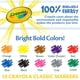 thumbnail image 5 of Juego de rotuladores Crayola Fine Line de 200 unidades para aula infantil, 5 of 7