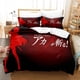 thumbnail image 1 of Akame Ga KILL Bedding Set Bed Set Aldult Kid Bedroom Duvetcover Sets Kawaii Aniem, 1 of 5