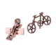 thumbnail image 5 of Piano Y Bicicleta Cerradura De Alambre Rompecabezas Rompecabezas Juego Mental Juguete Metal IQ Test Regalo, 5 of 5