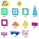 thumbnail image 2 of Baldosas magnéticas Bmag, 67 unidades, con 1 bloque de construcción para automóviles para niños a partir de 3 años, 2 of 5