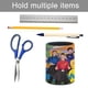 thumbnail image 5 of Wiggles-theme Cylinder Pen Holder Pencil Organizer with Flannel Lining PVC Leather Material Cardboard Base for study work 10*8CM, 5 of 6