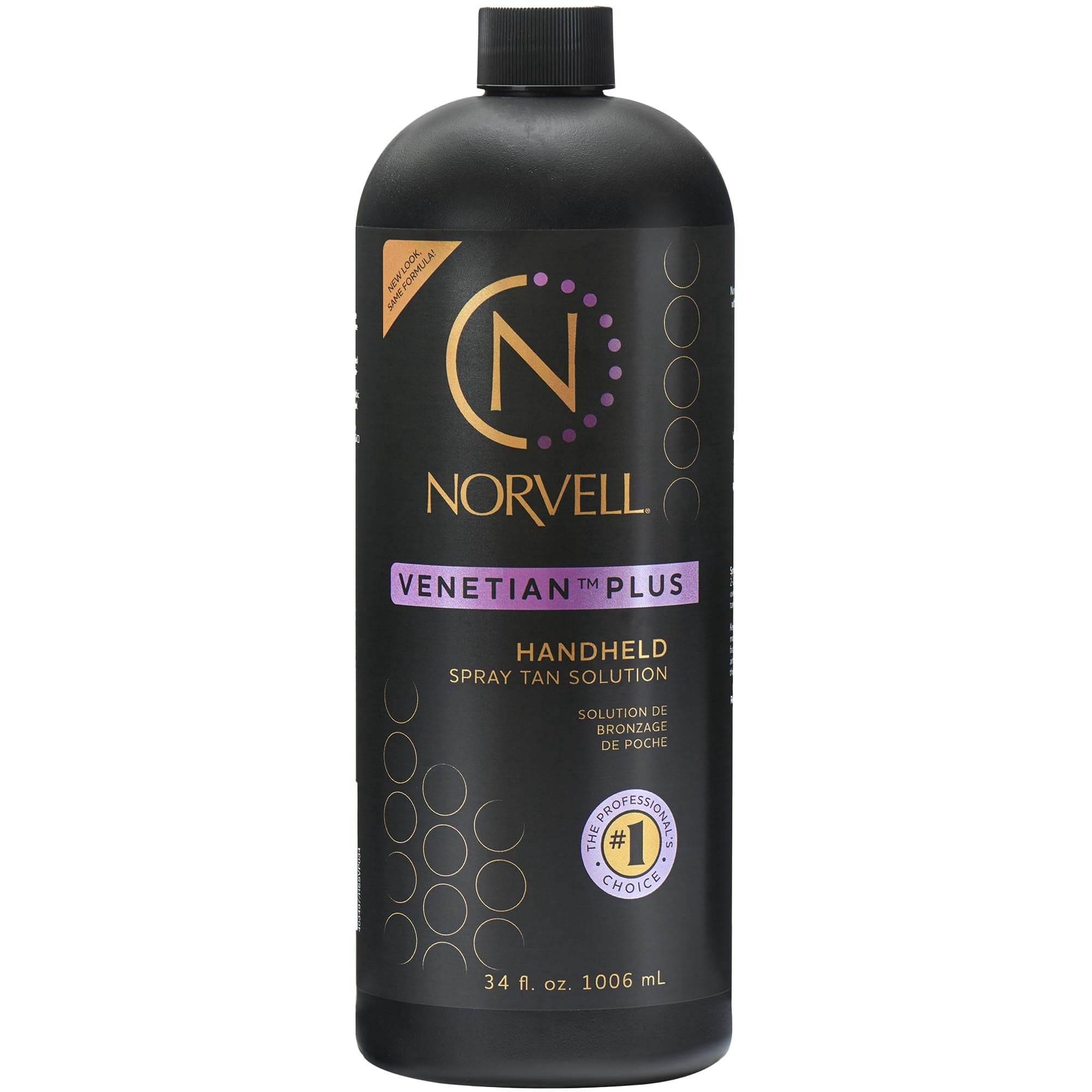 Solución Bronceadora En Aerosol Sin Sol Norvell Venetian Plus, 1 Litro