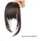 thumbnail image 1 of suxuMhao Flequillo con Clip - Peluca sin Pegamento de 3 Piezas, Peluca Sintética con Flequillo, Extensiones de Cabello con Flequillo y Pieza de Peluca con Flequillo, Peluca Simulada, Patillas 12in,, 1 of 2