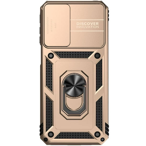 Estuche GANGXUN para Motorola Moto G31, soporte giratorio 360°, estilo mecánico y magnético