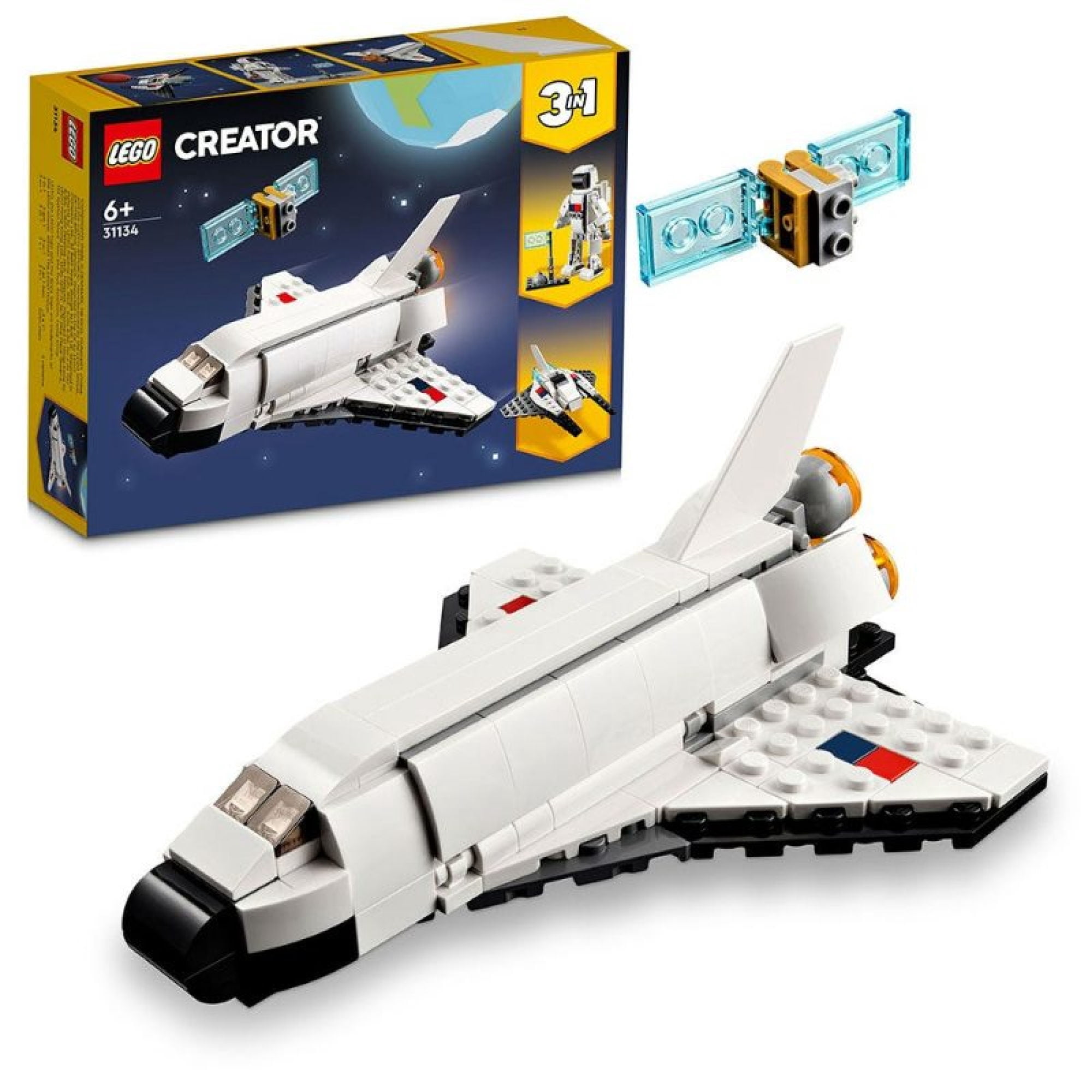 Bloques de construcción Lego Creator Transbordador Espacial