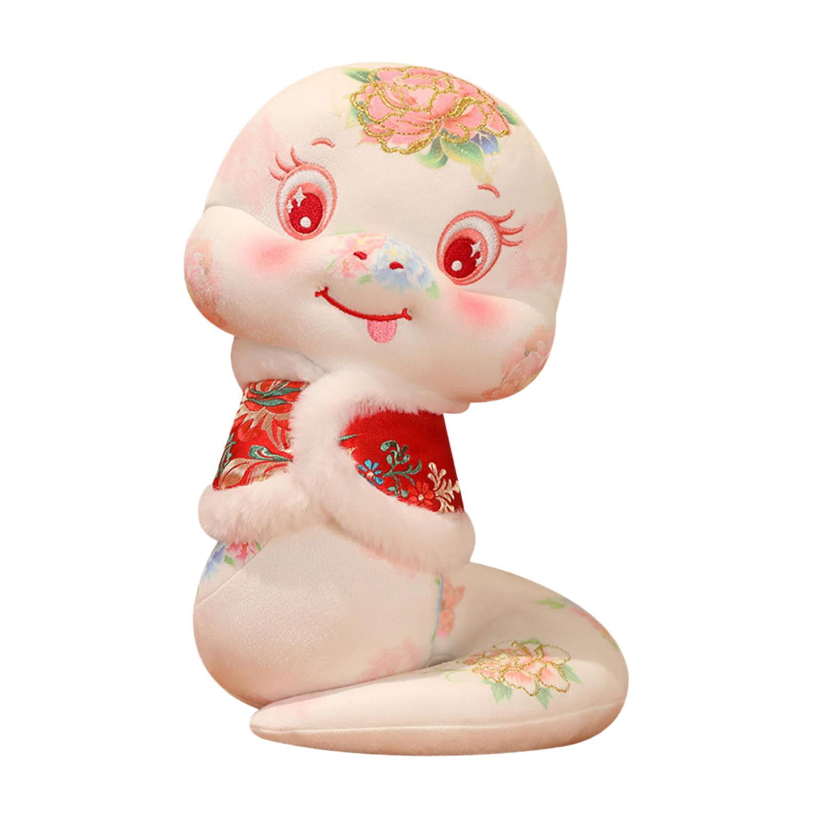 Magideal - Muñeco De Peluche Con Forma De Serpiente, Muñeco De Serpiente De Peluche, Cómodo Y Bonito, Muñeco De Peluche De Serpiente Para Cafetería, Hogar Y Dorm 8 Pulgadas