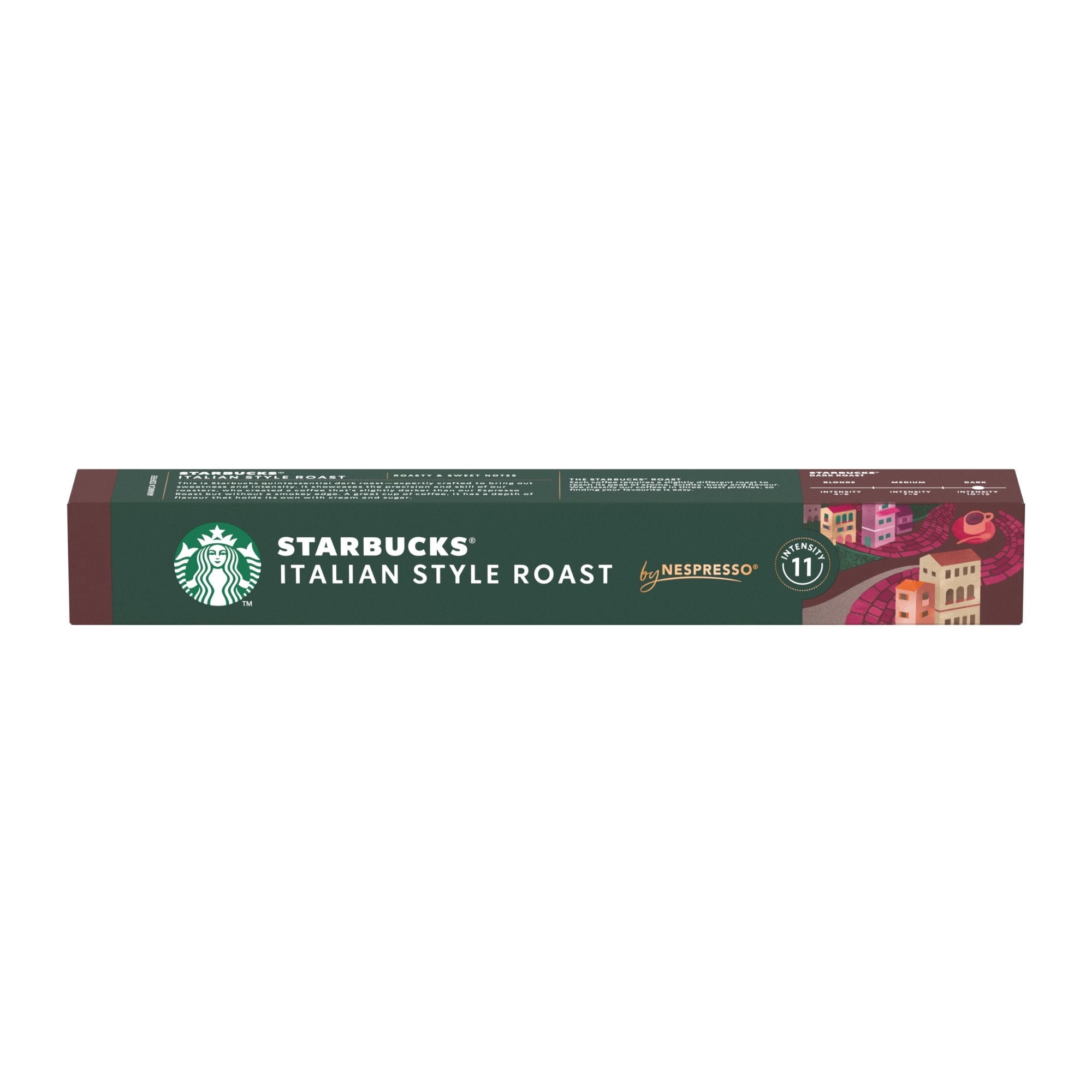 Café En Cápsulas Italian Style Roast 10 Un 56 g Starbucks by Nespresso