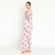 thumbnail image 2 of Pijama de Mujer Sport Manga Larga Rosado Estampado, 2 of 3