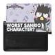 thumbnail image 1 of Badtz-Maru Porta Pasaporte y Cartera de Viaje Premium de Cuero PU, Funda de Pasaporte Bloqueo RFID con Ranuras para Tarjetas de Crédito, Estuche para Libro de Pasaporte para Familia 10cm × 15cm, 1 of 6