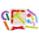 thumbnail image 1 of Madera Montessori Puzzle Toys Forma Clasificador Bloques De Apilamiento Para Juguetes Andddlers, 1 of 5
