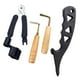 thumbnail image 5 of Kits de mantenimiento de guitarra Llave de afinación de cuerdas de madera Llave de guitarra multifunción para cuerdas Instrumento musical Banjos Estilo B, 5 of 5