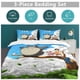 thumbnail image 5 of x39 My Neighbor Totoro Bed Duvet Cover Microfiber Bedding Sets 3D Printed Lightweight 3 Piece Comforter Sets, 1 Duvet Cover And 2 Pillow Shams for Kids Boys Girls 79"x90" jn39, 5 of 5