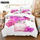 thumbnail image 1 of Perfume Bottle Bedding Set Duvet Cover Set Bedding Digital Printing Bed Linen Bedding Set Fashion Design, 1 of 5
