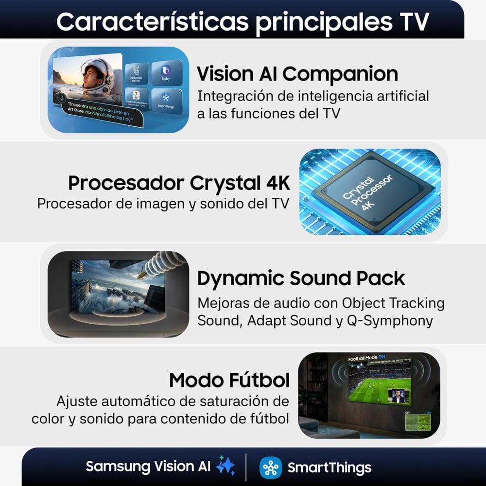 Samsung Crystal UHD U8000H 65", foto 3
