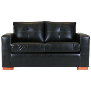 Muebles América - Sofá Franco 2 Cuerpos Negro