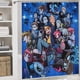 thumbnail image 5 of Scott Pilgrim-theme 4-Piece Shower Curtain Set with Rugs, Waterproof Bathroom Decor Set Includes Bath Mat, U-Shaped Rug, Toilet Lid Cover and Curtain with Hooks, 5 of 6