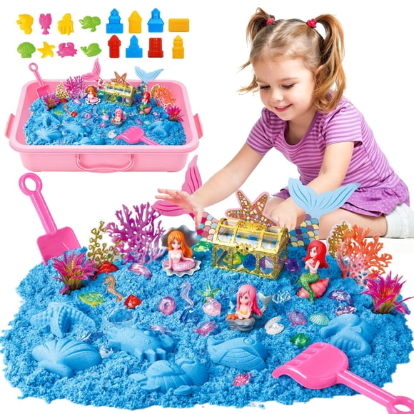 Cubo de Arena Sensorial Pakimio Sirena – 3 a 12 años
