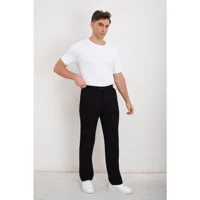 Likeshop - Pantalon Clasico Hombre Algodon Casual Tipo Lino Liso 6011